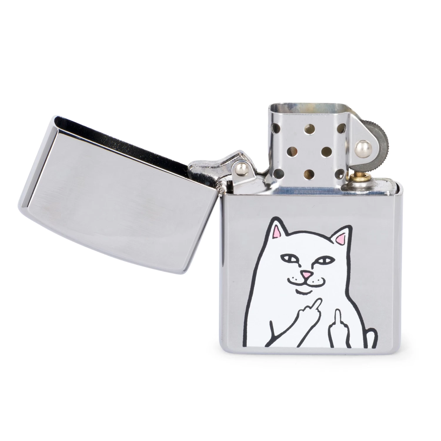 RIPNDIP Lord Nermal Lighter (Silver) 1 RIPNDIP Lord Nermal Lighter (Silver)