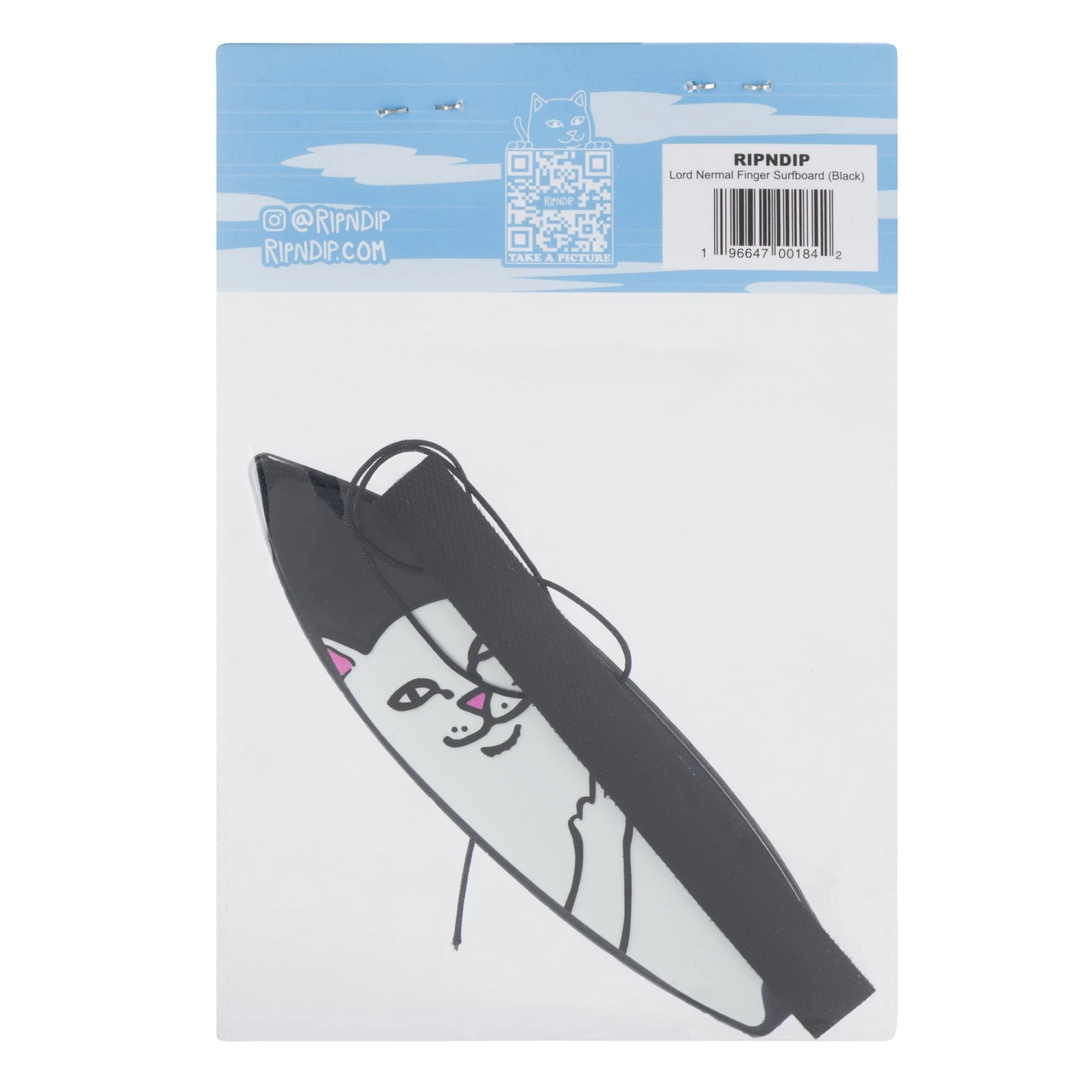 RIPNDIP Lord Nermal Finger Surfboard (Black) 6 RIPNDIP Lord Nermal Finger Surfboard (Black) - Image 6