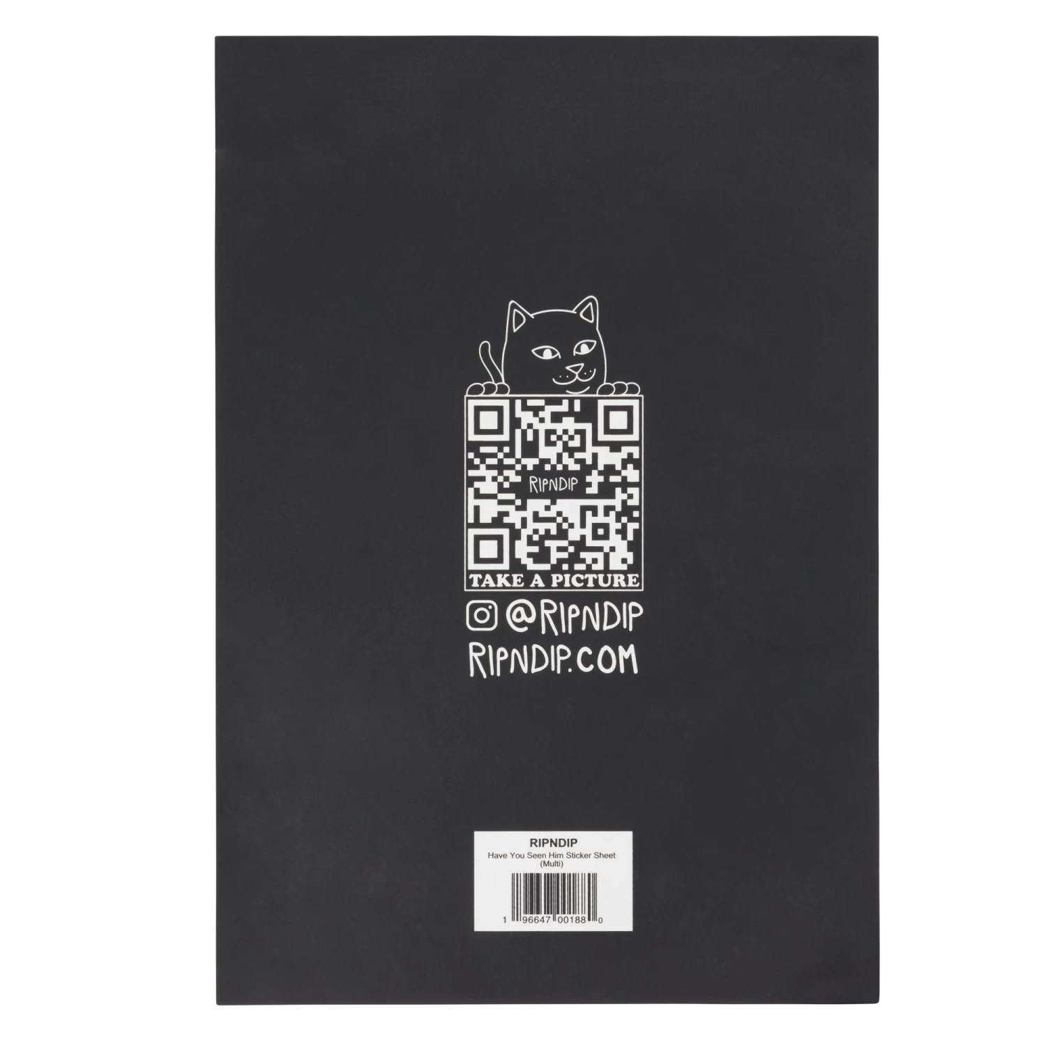 RIPNDIP Have You Seen Him Sticker Sheet (Multi) 2 RIPNDIP Have You Seen Him Sticker Sheet (Multi) - Image 2