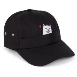 RIPNDIP Nermal Loves 6 Panel (Black)