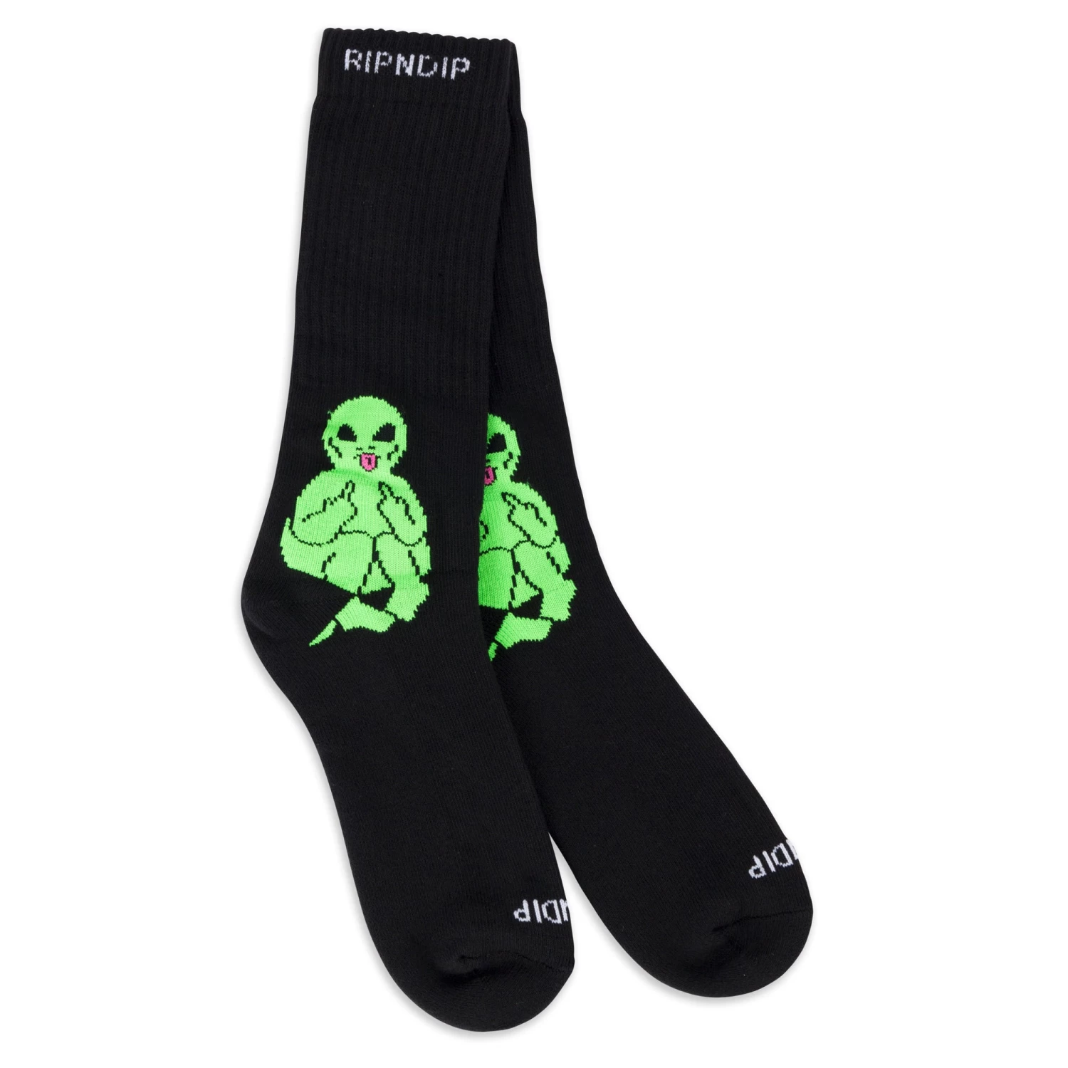 RIPNDIP Lord Alien Socks (Black) 2 RIPNDIP Lord Alien Socks (Black) - Image 2