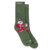 RIPNDIP Lord Santa Socks (Olive)