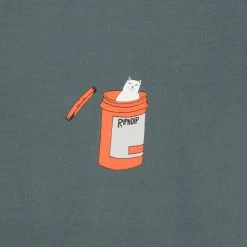 RIPNDIP Nermal Pills Tee (Charcoal) 6 RIPNDIP Nermal Pills Tee (Charcoal) -Urban Fashion Shop IMG 4117