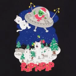 RIPNDIP Space Santa Tee (Black) -Urban Fashion Shop IMG 4124