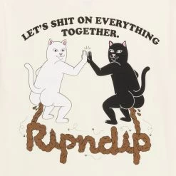 RIPNDIP Together Tee (Natural) -Urban Fashion Shop IMG 4135