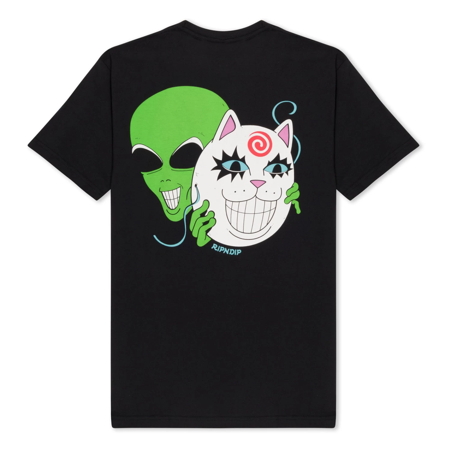 RIPNDIP The Mask Tee (Black) 2 RIPNDIP The Mask Tee (Black) - Image 2