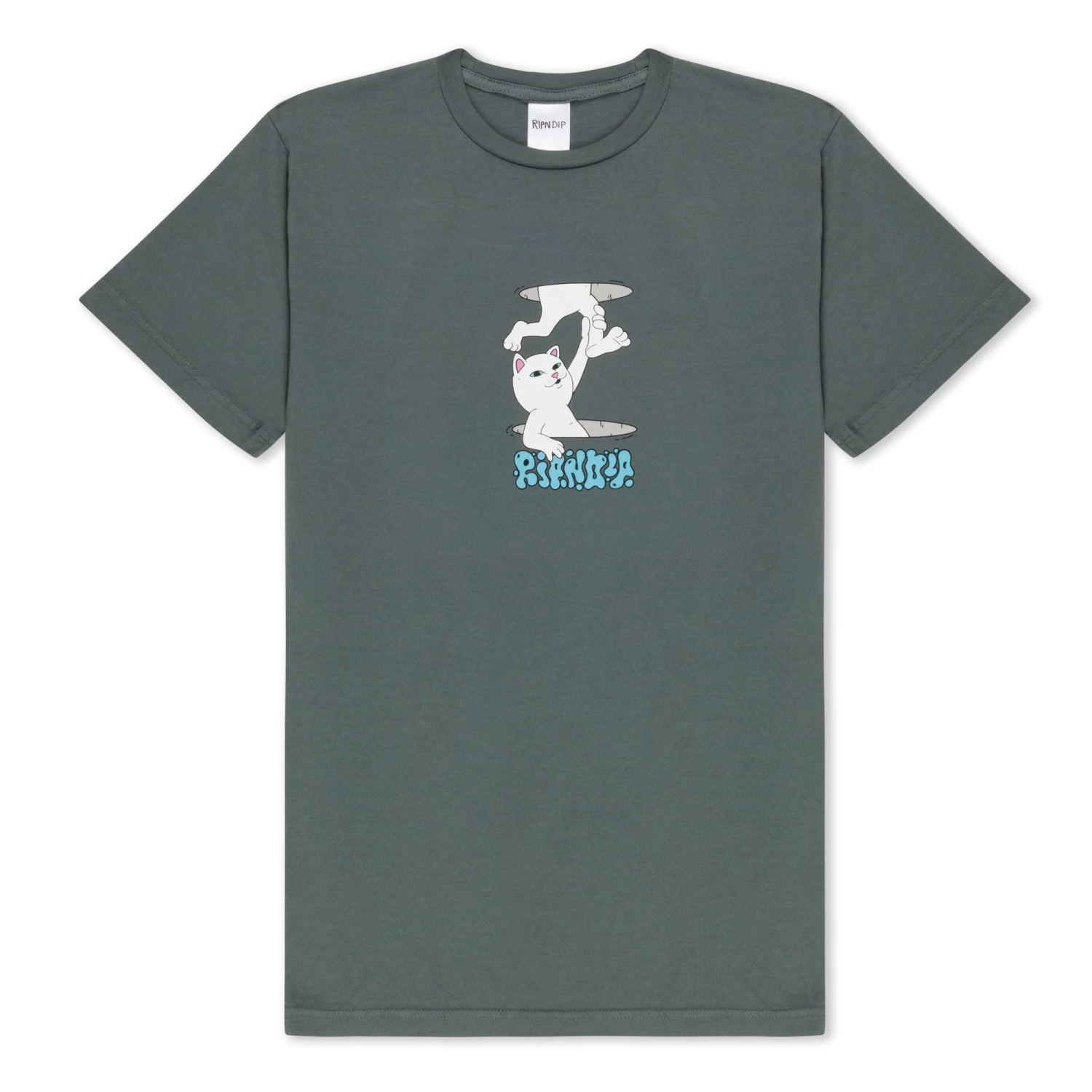 RIPNDIP Get Out Tee (Charcoal) 1 RIPNDIP Get Out Tee (Charcoal)
