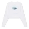 RIPNDIP In Loving Memory Cropped Long Sleeve (White)