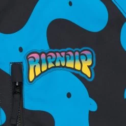 RIPNDIP Psychedelic 2.0 Snowboard Jacket (Black / Blue) -Urban Fashion Shop IMG 4203