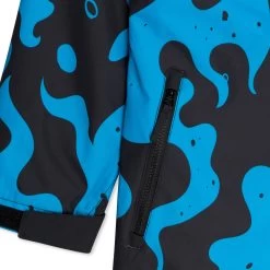 RIPNDIP Psychedelic 2.0 Snowboard Jacket (Black / Blue) -Urban Fashion Shop IMG 4204