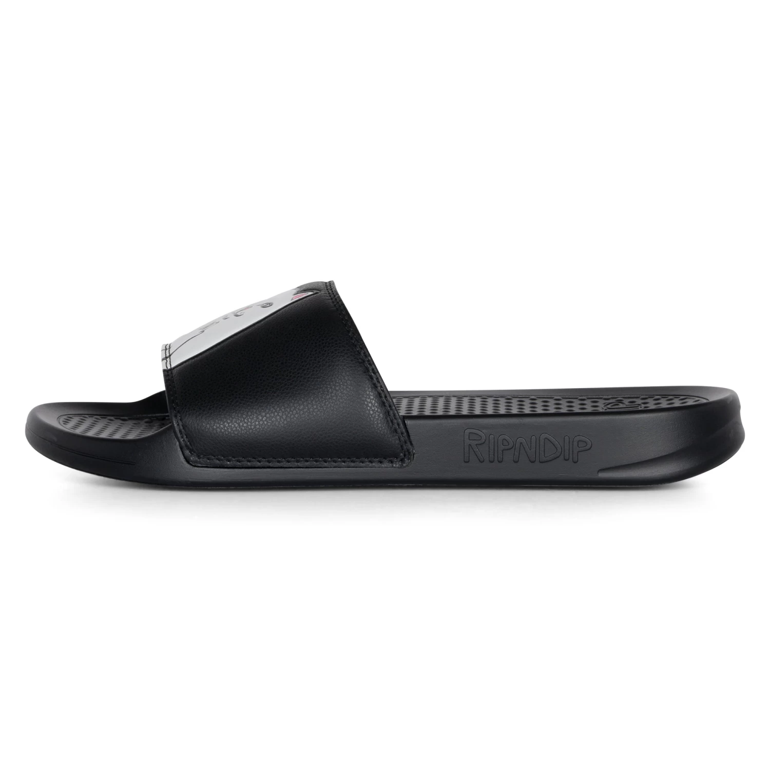 RIPNDIP Lord Nermal Peace Slides (Black) 4 RIPNDIP Lord Nermal Peace Slides (Black) - Image 4