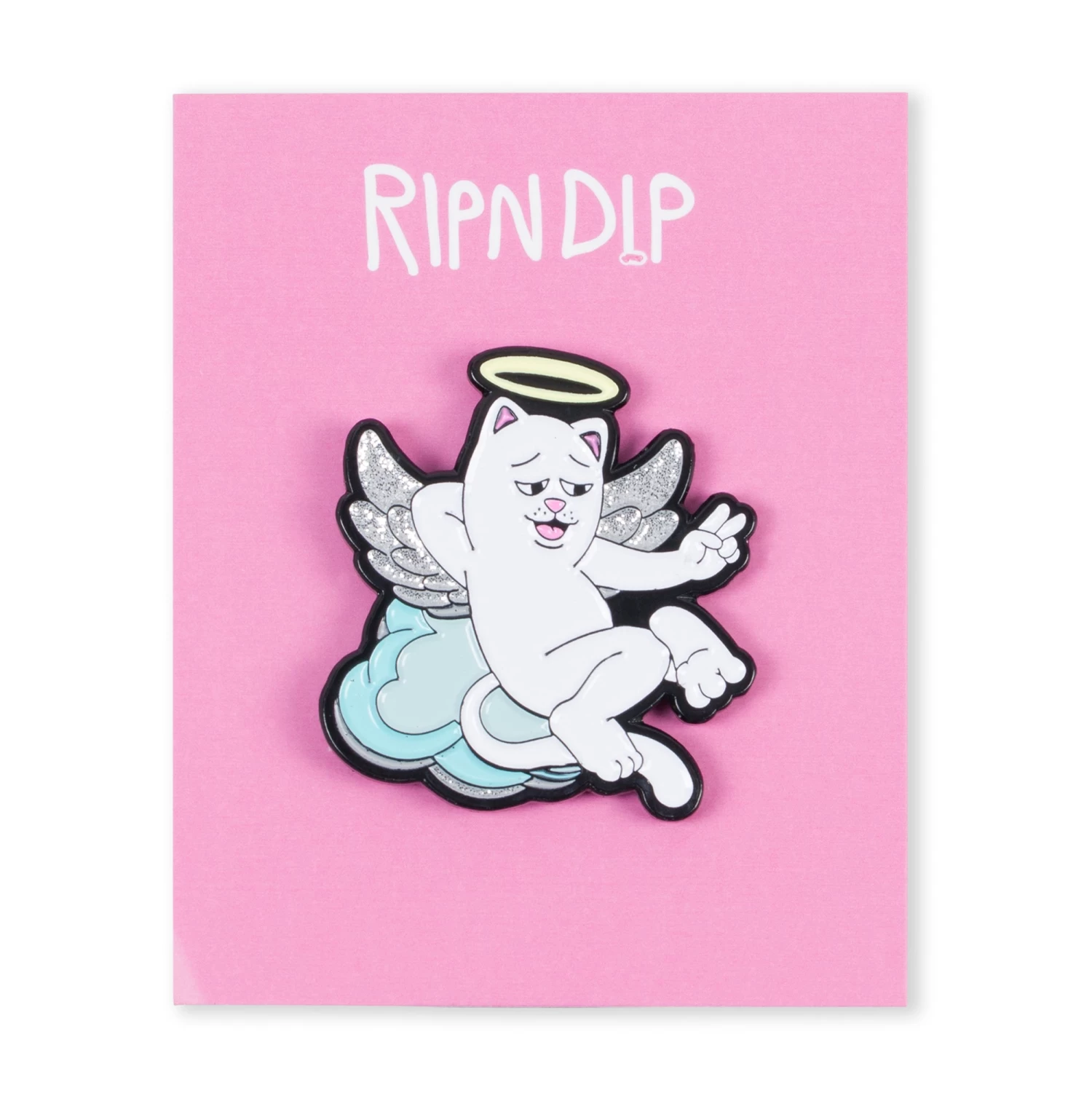 RIPNDIP In The Clouds Pin (Multi) 2 RIPNDIP In The Clouds Pin (Multi) - Image 2