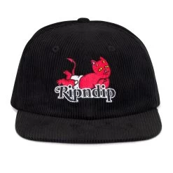 RIPNDIP Devil Babies 6 Panel (Black) -Urban Fashion Shop IMG 4673