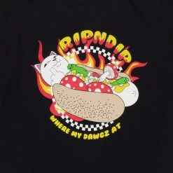 RIPNDIP Glizzy Tee (Black) -Urban Fashion Shop IMG 4778