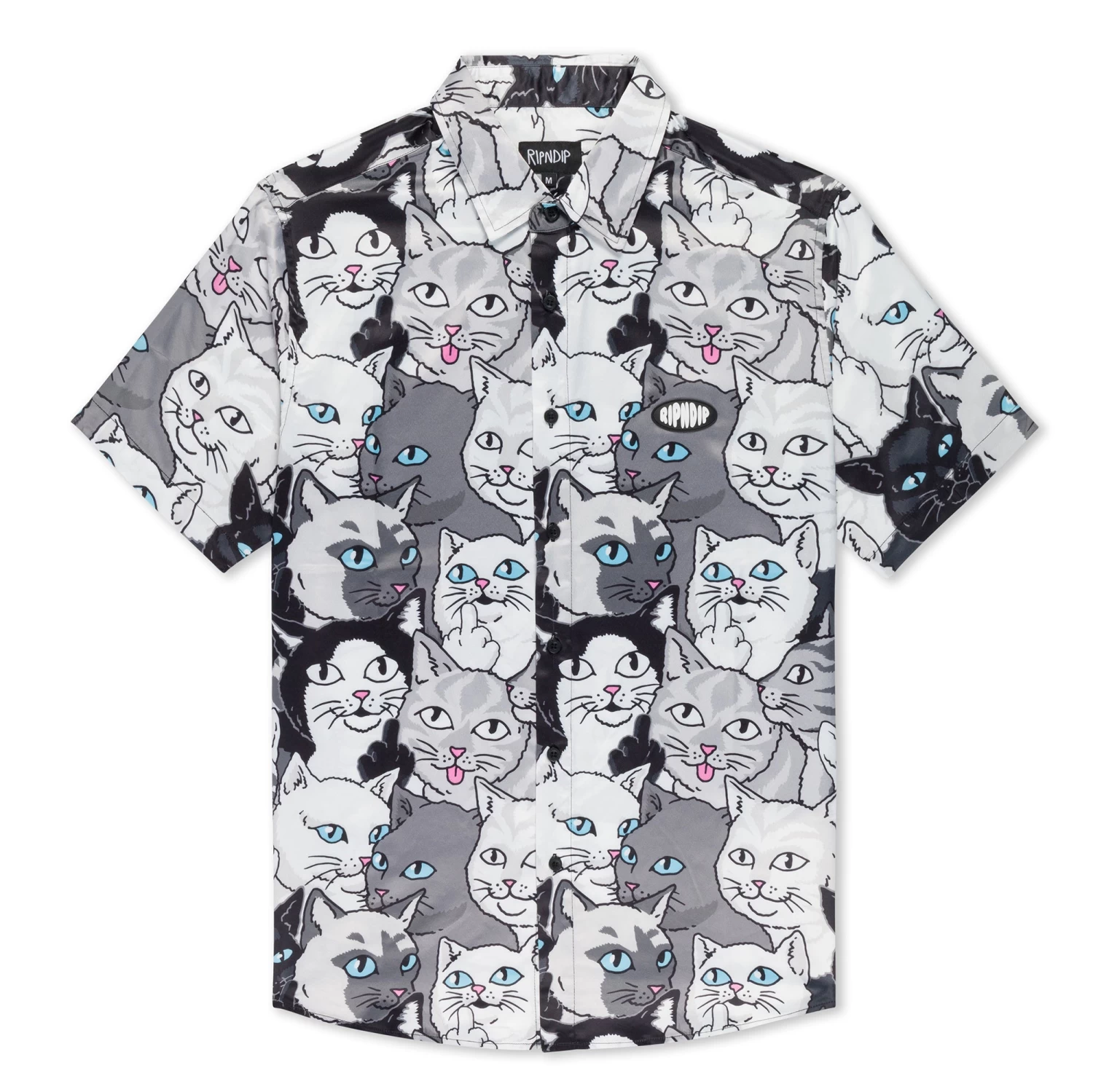 RIPNDIP Family Tree Button Up (Black) 1 RIPNDIP Family Tree Button Up (Black)