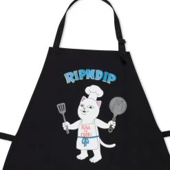 RIPNDIP Kiss The Cook Apron (Black) -Urban Fashion Shop IMG 4850