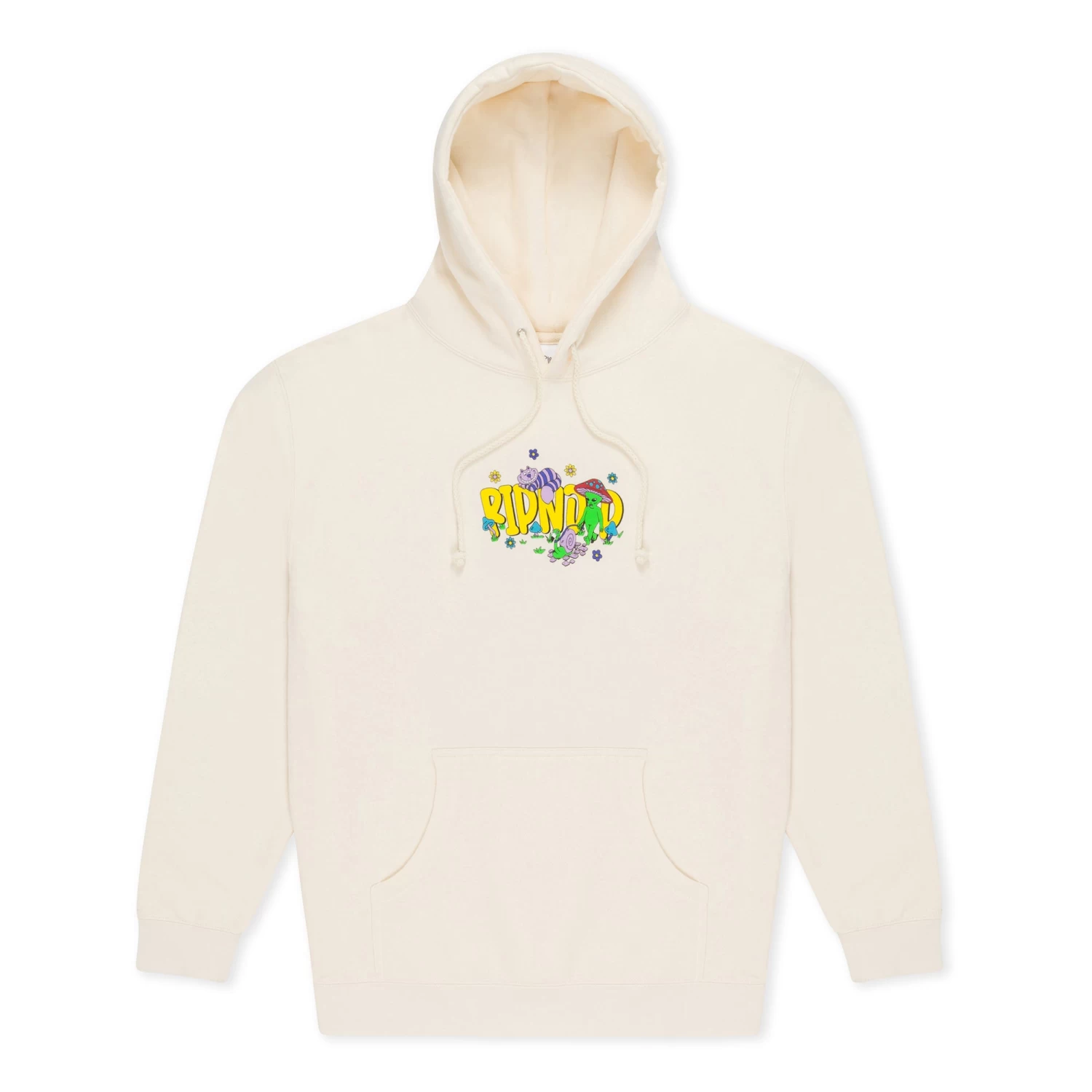 RIPNDIP Rabbit Hole Hoodie (Bone) 1 RIPNDIP Rabbit Hole Hoodie (Bone)