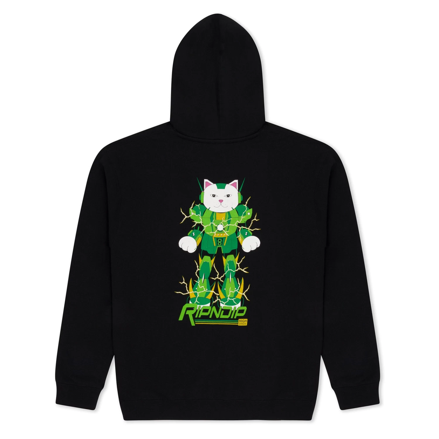Ripndip X Naggiven Nermbot Hoodie (Black) 1 Ripndip X Naggiven Nermbot Hoodie (Black)
