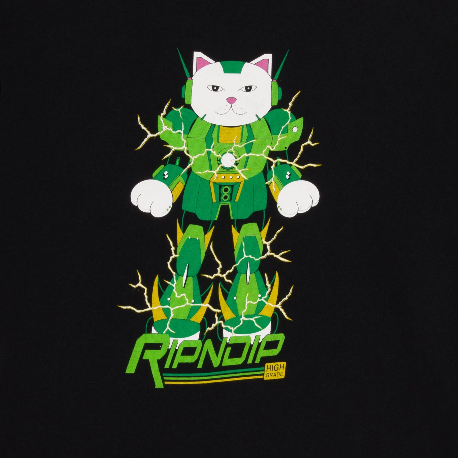 Ripndip X Naggiven Nermbot Hoodie (Black) 5 Ripndip X Naggiven Nermbot Hoodie (Black) - Image 5