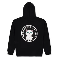 RIPNDIP Stop Being A Pussy Hoodie (Black)