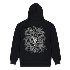 RIPNDIP Ryu Embroidered Hoodie (Black)