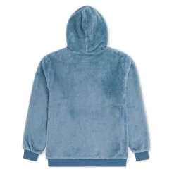 RIPNDIP Waves Sherpa Hoodie (Light Slate) -Urban Fashion Shop IMG 5260
