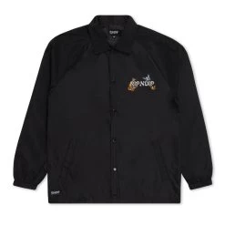 RIPNDIP Illusion Jerm Coaches Jacket (Black)