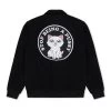RIPNDIP Stop Being A Pussy Varsity Jacket (Black)