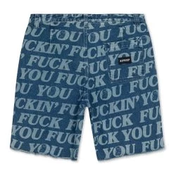 RIPNDIP Fuckin Fuck Denim Shorts (Medium Wash) -Urban Fashion Shop IMG 5289