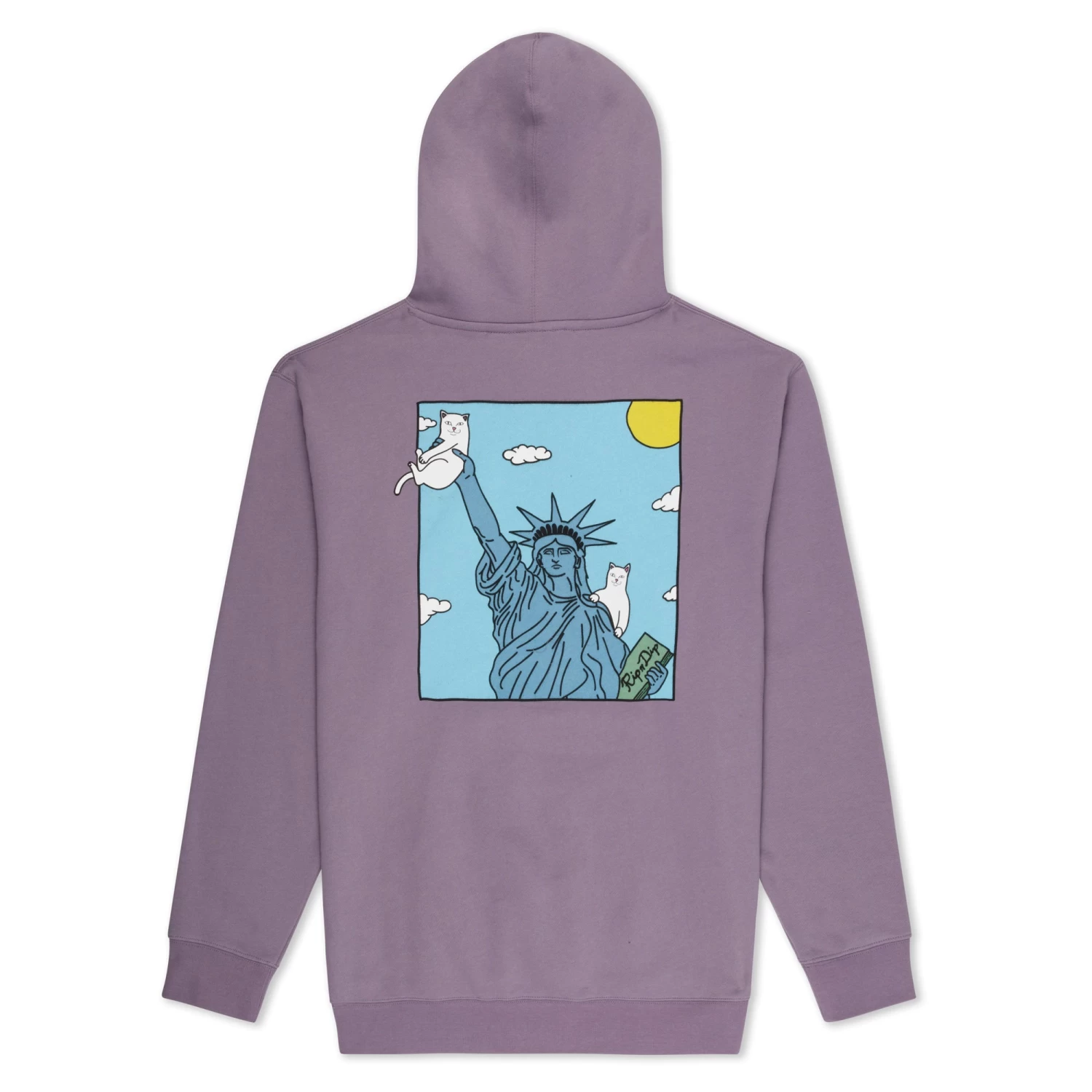RIPNDIP Liberty Hoodie (Light Purple) 2 RIPNDIP Liberty Hoodie (Light Purple) - Image 2