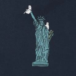 RIPNDIP Liberty Hoodie (Slate Blue) -Urban Fashion Shop IMG 5883