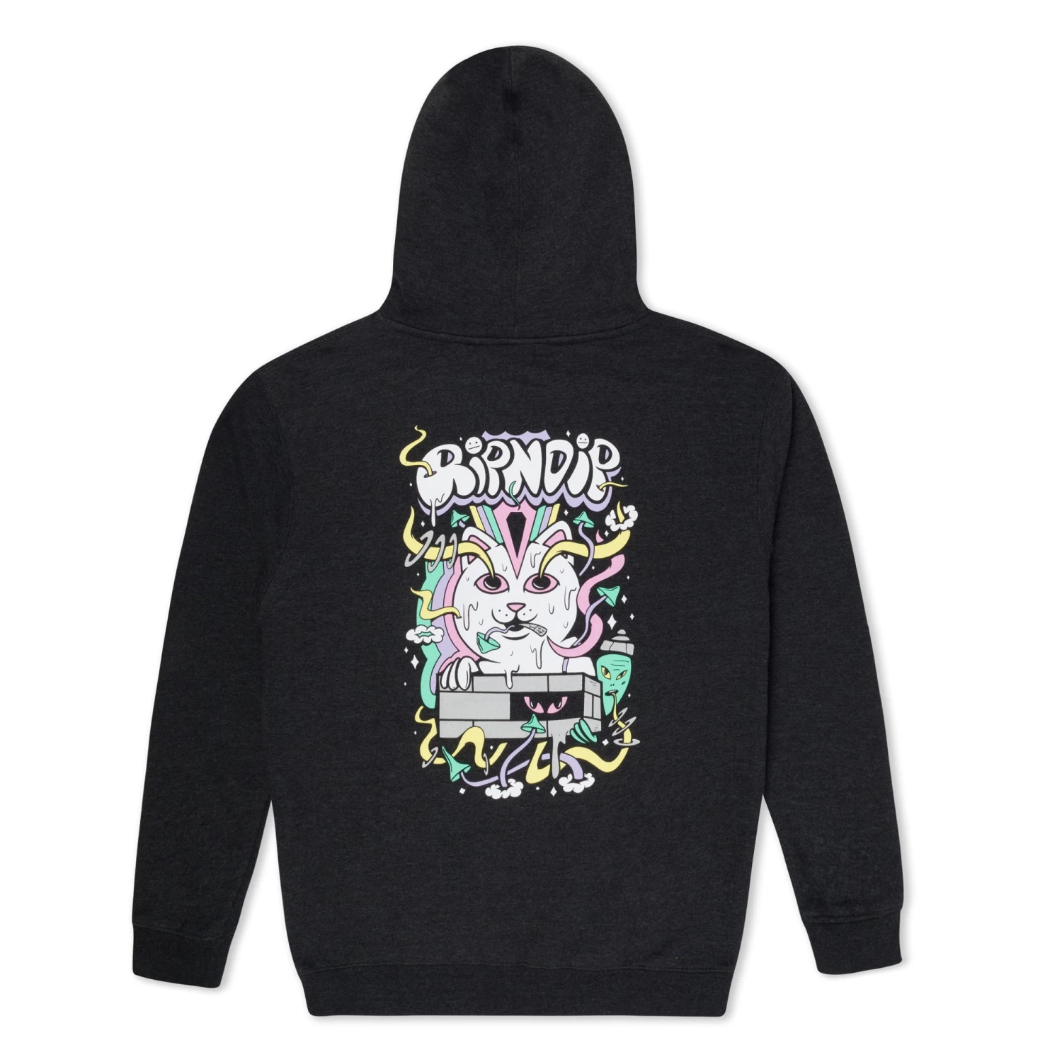 RIPNDIP Santiago Hoodie (Charcoal) 1 RIPNDIP Santiago Hoodie (Charcoal)