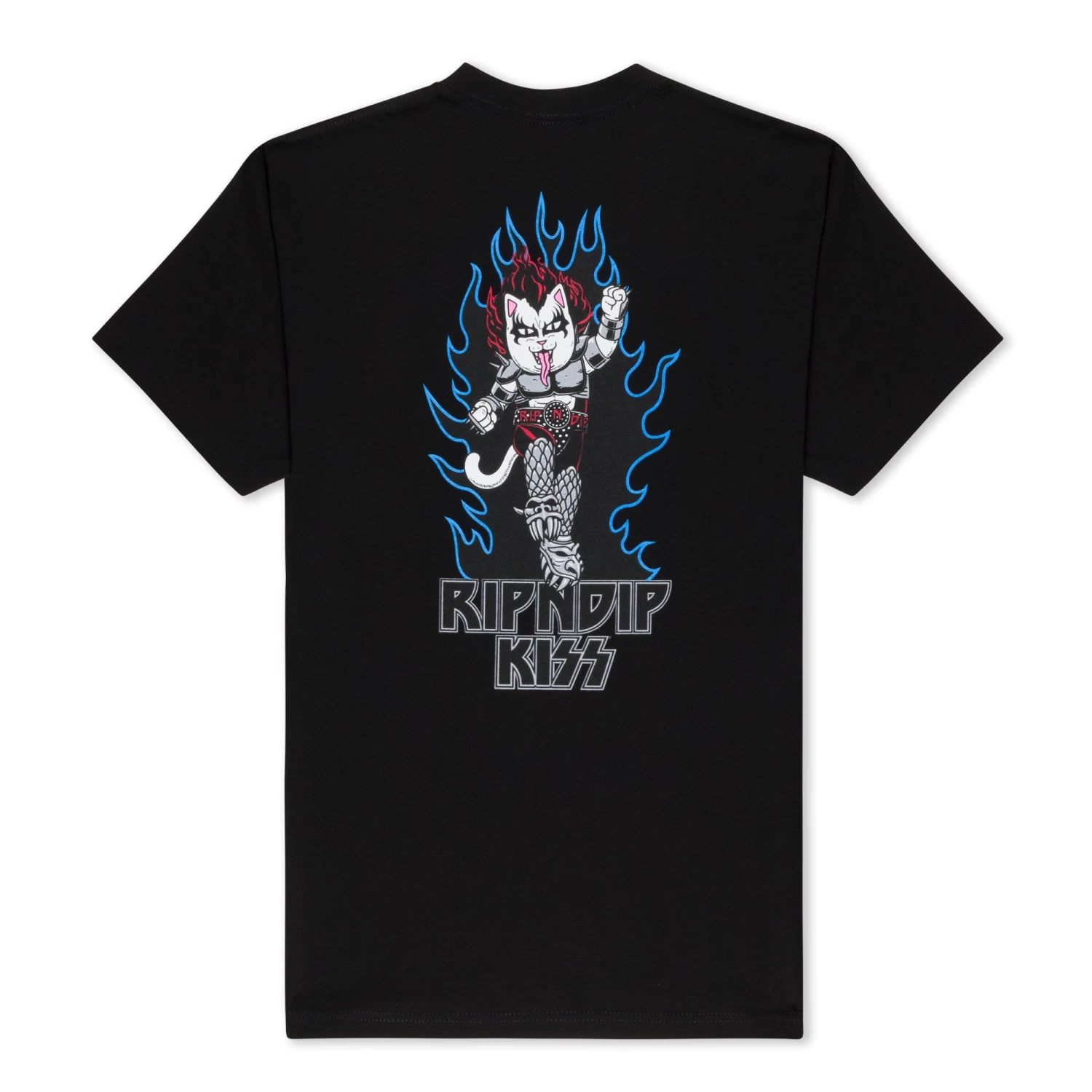 RIPNDIP Heavens On Fire Tee (Black) 2 RIPNDIP Heavens On Fire Tee (Black) - Image 2