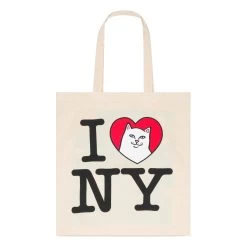 RIPNDIP I Heart NYC Tote Bag (Natural)