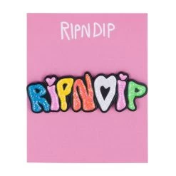 RIPNDIP Taste The Rainbow Glitter Pin (Multi) 5 RIPNDIP Taste The Rainbow Glitter Pin (Multi) -Urban Fashion Shop IMG 6288