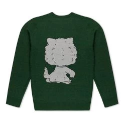 RIPNDIP Big Head Knit Sweater (Pine Heather) -Urban Fashion Shop IMG 6555
