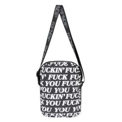 RIPNDIP Fuckin Fuck Crossbody Bag (Black) -Urban Fashion Shop IMG 6629