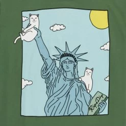 RIPNDIP Liberty Pocket Tee (Olive) -Urban Fashion Shop IMG 6808