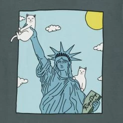 RIPNDIP Liberty Pocket Tee (Charcoal) 7 RIPNDIP Liberty Pocket Tee (Charcoal) -Urban Fashion Shop IMG 6812