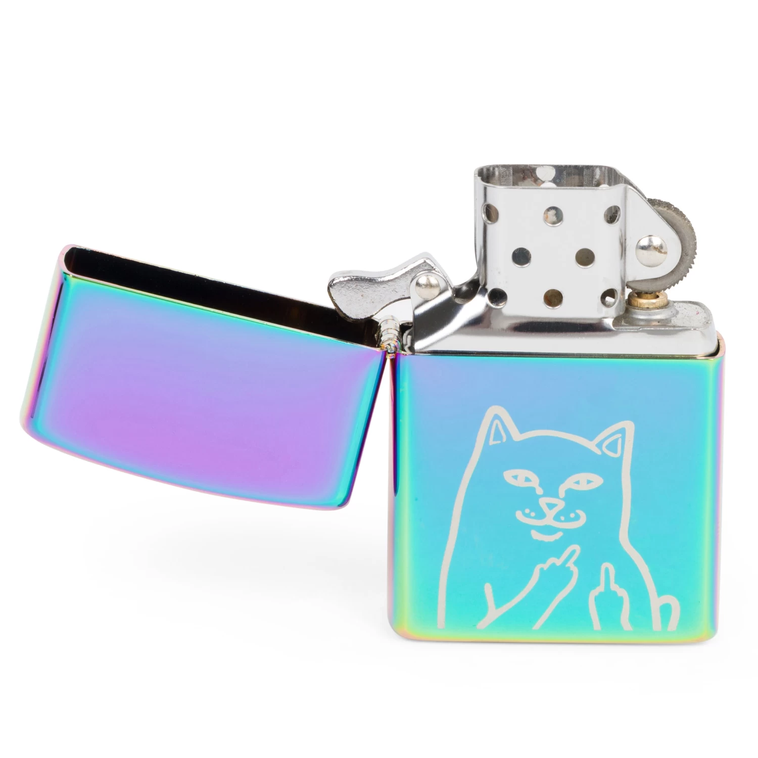 RIPNDIP Lord Nermal Lighter Case (Iridescent) 1 RIPNDIP Lord Nermal Lighter Case (Iridescent)
