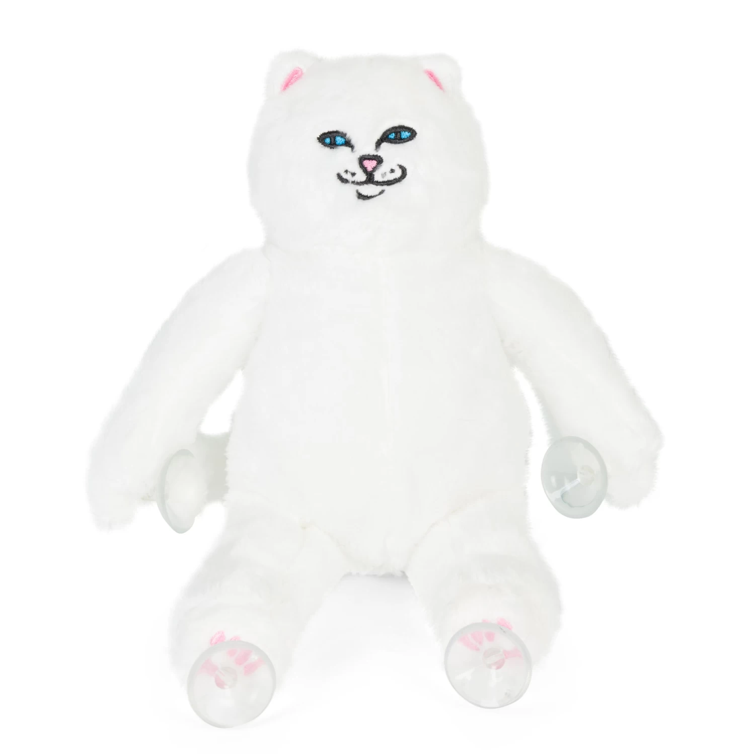 RIPNDIP Nerm Window Plush Suction Cup Plush Doll (White) 3 RIPNDIP Nerm Window Plush Suction Cup Plush Doll (White) - Image 3