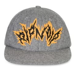 RIPNDIP RIPNLIT 6 Panel Wool Strapback (Charcoal) 6 RIPNDIP RIPNLIT 6 Panel Wool Strapback (Charcoal) -Urban Fashion Shop IMG 6990