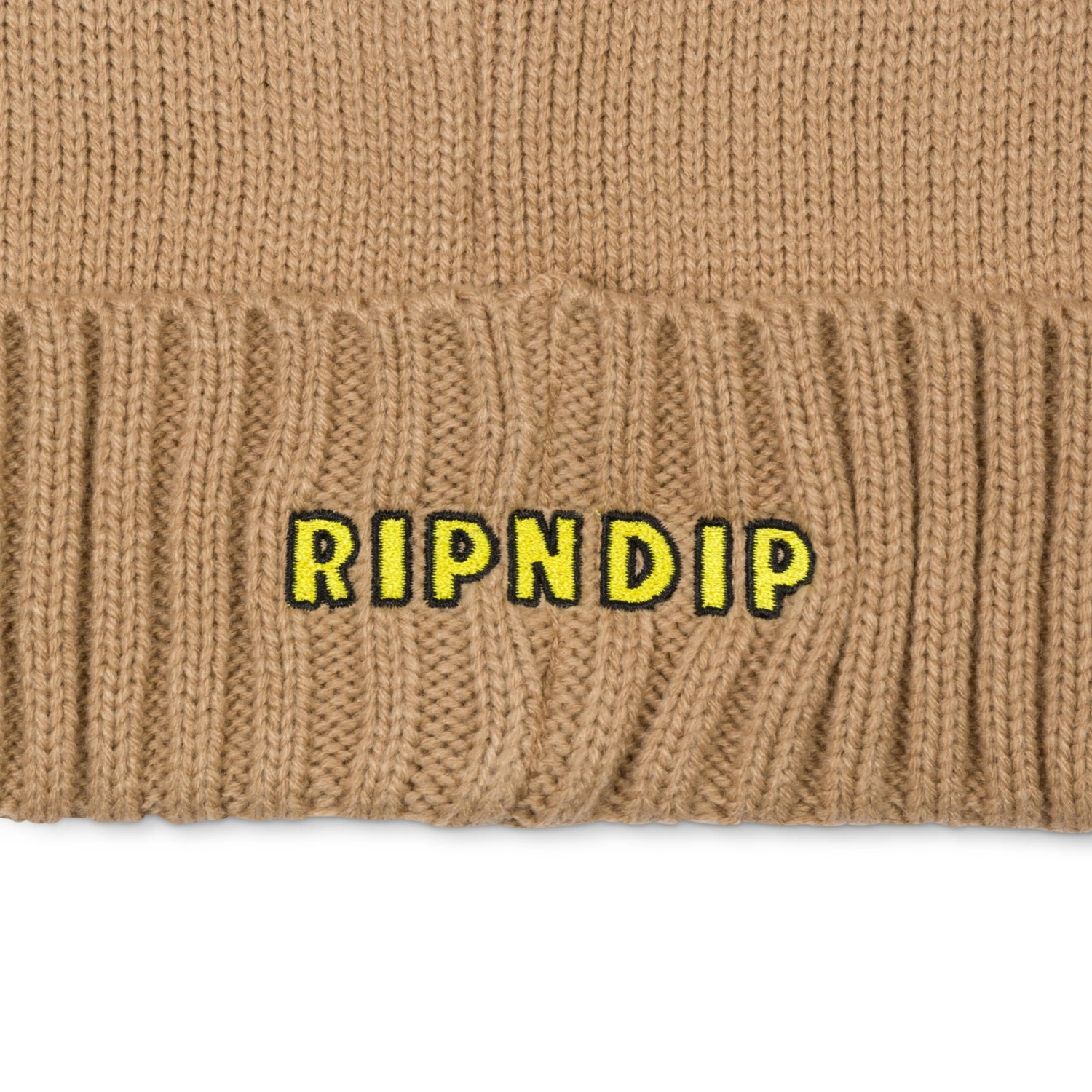 RIPNDIP Lady Friend Beanie (Almond) 4 RIPNDIP Lady Friend Beanie (Almond) - Image 4