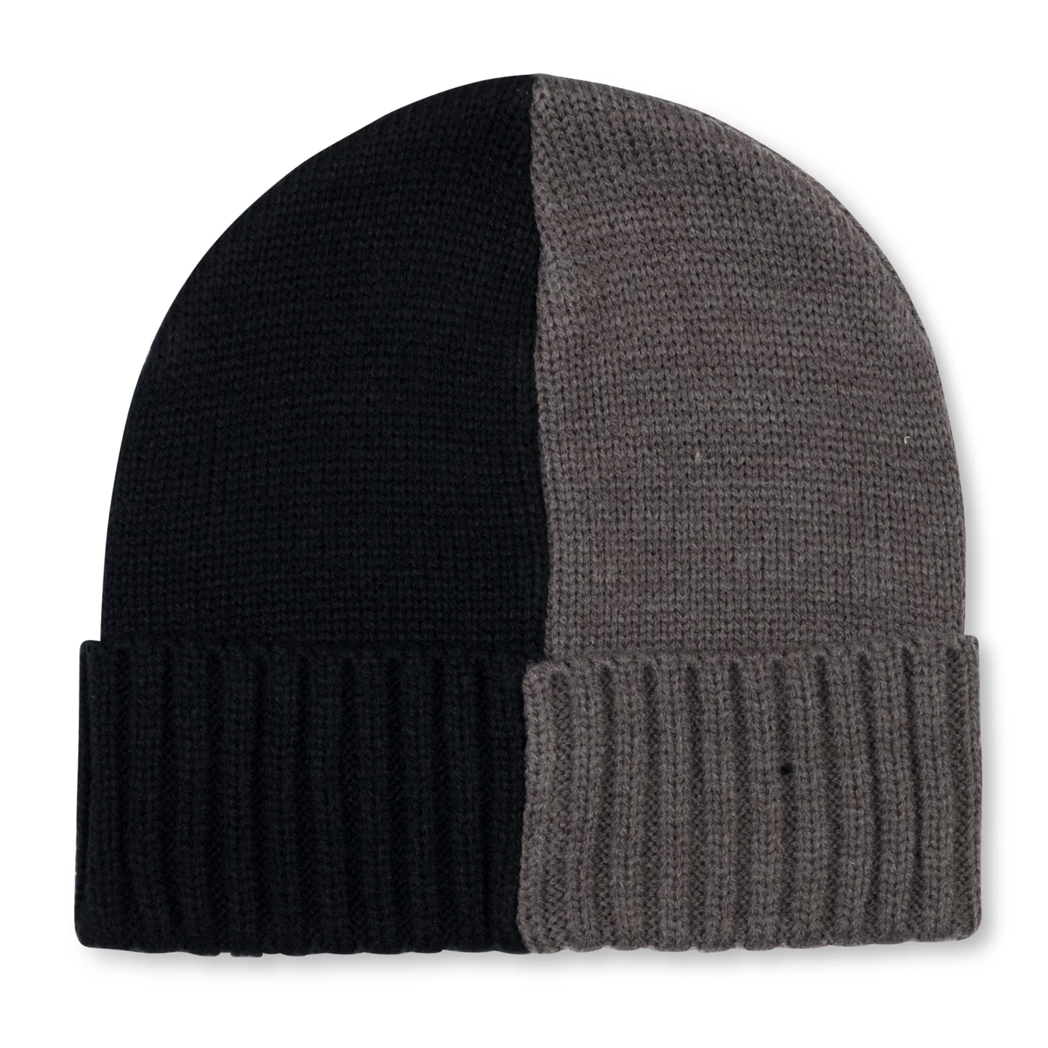 RIPNDIP Lord Nermal Split Beanie (Charcoal / Black) 3 RIPNDIP Lord Nermal Split Beanie (Charcoal / Black) - Image 3