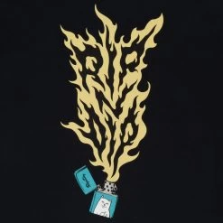 RIPNDIP Ripnlit Long Sleeve (Black) -Urban Fashion Shop IMG 7165