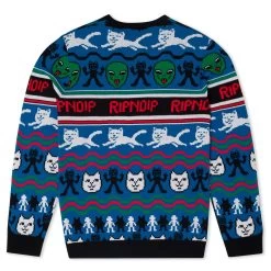 RIPNDIP Jolly Holiday Knit Sweater (Multi) -Urban Fashion Shop IMG 7185