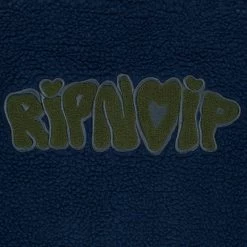 RIPNDIP Love N Dip Sherpa Jacket (Navy) 9 RIPNDIP Love N Dip Sherpa Jacket (Navy) -Urban Fashion Shop IMG 7195