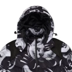 RIPNDIP Neon Cat Puffer Jacket (Black) -Urban Fashion Shop IMG 7225