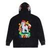 RIPNDIP Taste The Rainbow Hoodie (Black Mineral Wash)