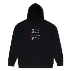 RIPNDIP Down By The Seashore Hoodie (Black)